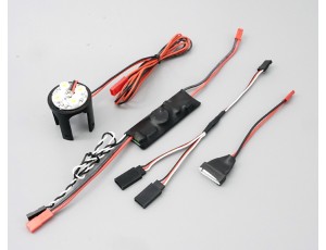 Cyclone Power CenterBurner V3 Lighting System With Single Light For Dynam Hawker Hunter 70mm EDF Jet     Cyclone Power CenterBurner V3 Lighting System With Single Light For Dynam Hawker Hunter 70mm EDF Jet